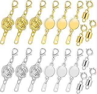 Pcs 3 Styles Magnetic Necklace Clasps and Closures, ...