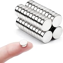 pcs 8x3mm Small Round Refrigerator Magnets - Durable Mini Magnets for Crafts, Of