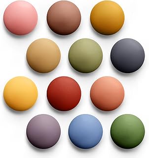 pcs Decorative Magnets, 12 Colors Round Magnets Refr...