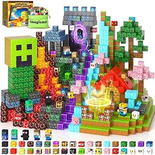 PCS Magnetic Blocks for Kids Ages 4-8, Magnetic Buil...