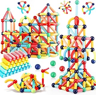 PCS Magnetic Building Blocks, Montessori Magnet Toys...