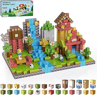 PCS Magnetic Building Blocks Set, Magnetic Tiles Kid...