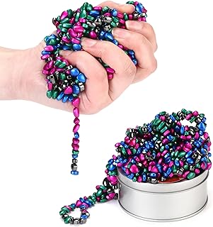 pcs Multicolor 4 in 1 Magnet Balls Desk Toys for Adults, Ferrite Crags Magnetic