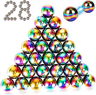 Pcs Rainbow Stones Fidget Toy, 20mm DIY Mutual Attraction Desk Balls for Kids Ad