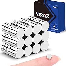 Pcs Small Magnets, 6x3mm Small Round Magnets Multi-use Tiny Rare Earth Magnet Mi