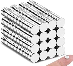Pcs Small Neodymium Magnets, 6x2mm Small Rare Earth Magnet Mini Magnets for Whit