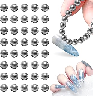 Pieces Cat Eye Magnet for Nails Nail Art Round Magnetic Beads Water Ripple Effec