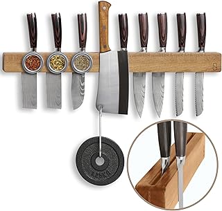 Premium 24 inch Magnetic Knife Holder for Wall with ...
