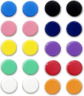 Qualsen Fridge Magnets, 20pcs Refrigerator Magnets, ...