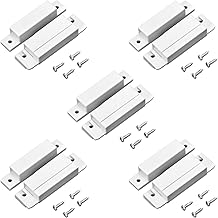 QWORK MC-31 Wired Surface-Mounted NC Magnetic Door W...