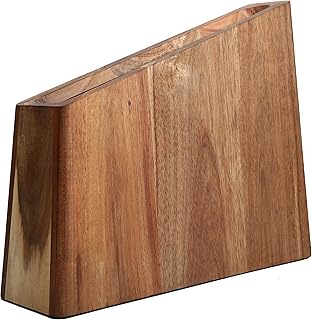 Resafy Magnetic Knife Wooden Block Knife Display Hol...