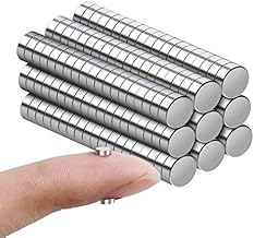 RHINOCATS 200Pcs Small Magnets，3x2mm Mini Magnets for Miniatures, DIY, Office, H