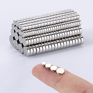 RHINOCATS 400Pcs Small Magnets, 4 Different Sizes Tiny Mini Magents, Multi-Use f