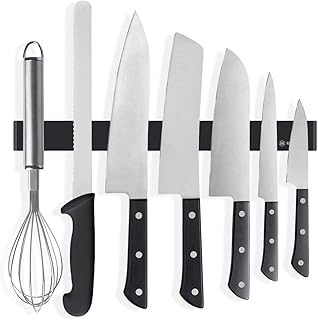 Rich&Ray Magnetic Knife Strip No Drilling, Kitchen K...