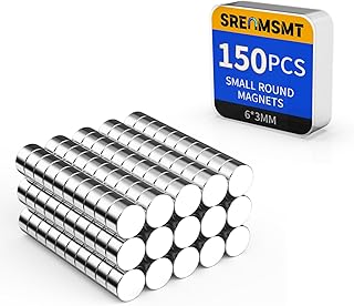 Small Magnets, Refrigerator Magnets,150 Pack 6x3mm N...
