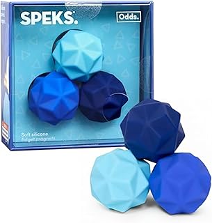 Speks Odds Soft Silicone Fidget Magnets  Silent Stress Relief Toys  Textured M