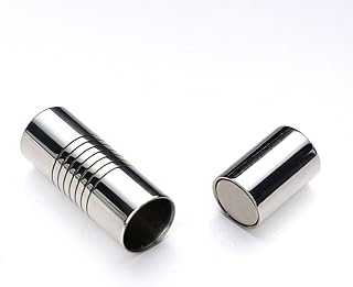 Stainless Steel Hole Size 4mm Magnetic Clasp Magneti...