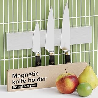 Steel Knife Magnetic Strip – Magnetic Knife Holder f...