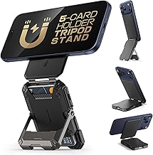 SUPCASE for MagSafe Wallet with Stand, Magnetic Wall...