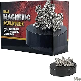 The Dreidel Company Magnetic Sculpture Building Blocks, Create Your Own Masterpi