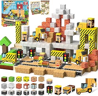 ToyUnited Magnetic Blocks - 100PCS Magnetic Building...