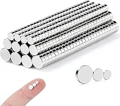 TRYMAG 660Pcs Small Magnets, 3 Different Sizes Tiny Mini Magents, Multi-Use for