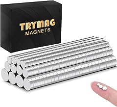 TRYMAG Magnets 400Pcs Neodymium Print Small Rare Earth Tiny Mini Round Multi-Use