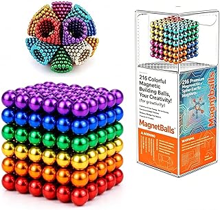 Upgraded 216Pcs Building 𝙈𝙖𝙜𝙣𝙚𝙩𝙞𝙘 Balls, Stress Relief 𝙈𝙖𝙜𝙣𝙚𝙩𝙞𝙘