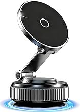 Vacuum Magnetic Car Phone Holder 360° Strongest 120L...