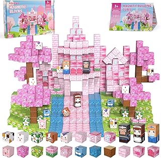 Vdealen 300 PCS Magnetic Blocks-Magnetic Building Bl...