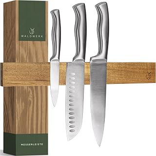 WALDWERK Knife Magnetic Strip (15,7 x 2 in) Mount wi...