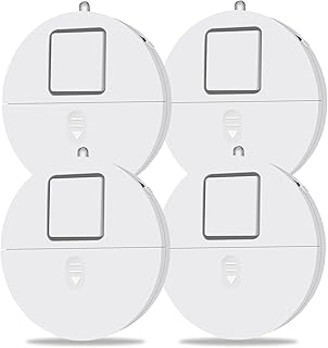 Window Alarm System 4-Pack - Ultra-Loud 120dB Alarms...